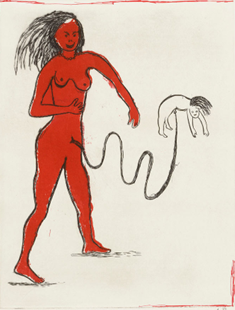 Луїза Буржуа, Пуповина, 2000. Стадія VI з IX